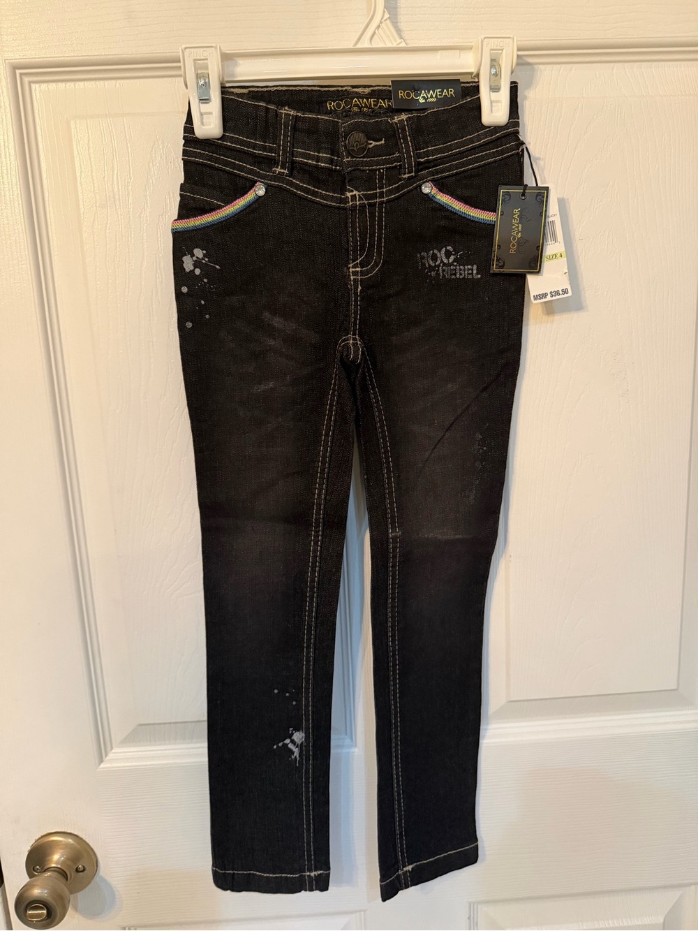 Rocawear Girls' Black Skinny Jeans